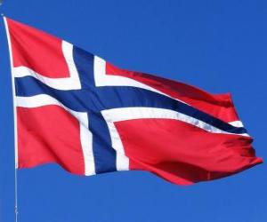 Puzzle Σημαία της Νορβηγίας